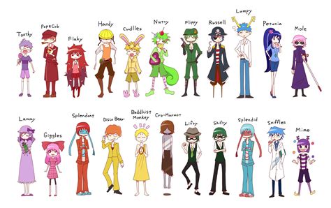 happy tree friends characters|happy tree friends characters anime.